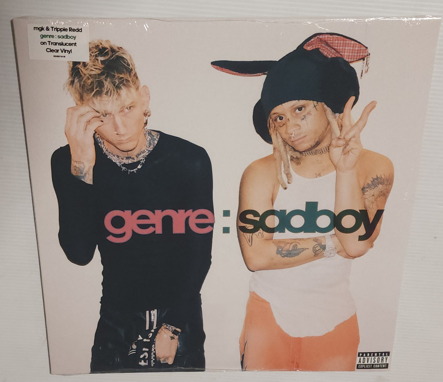 MGK & Trippie Redd – Genre: Sadboy (2024) (Limited Edition Clear Colour Vinyl LP)