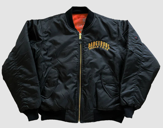 Michael Jackson Dangerous World Tour Flight Jacket XXL