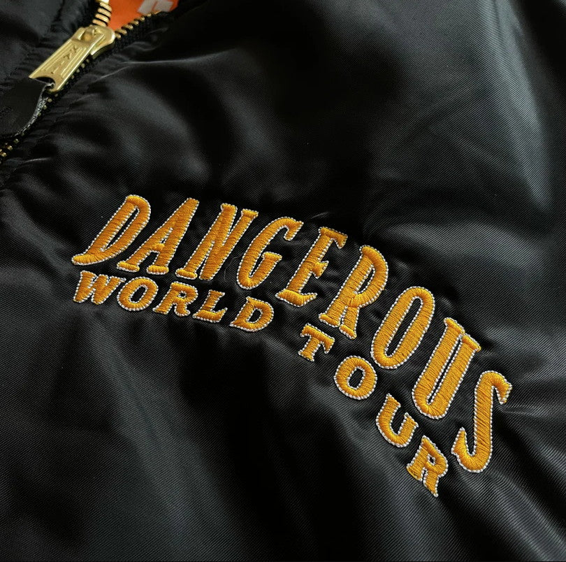 Michael Jackson Dangerous World Tour Flight Jacket XXL