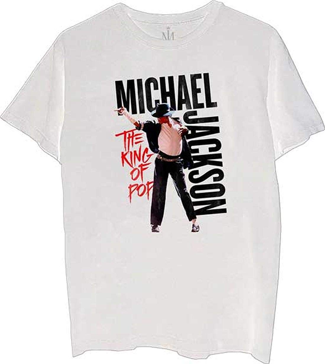 Michael Jackson King Of Pop Officially Licensed Adult Unisex T-Shirt