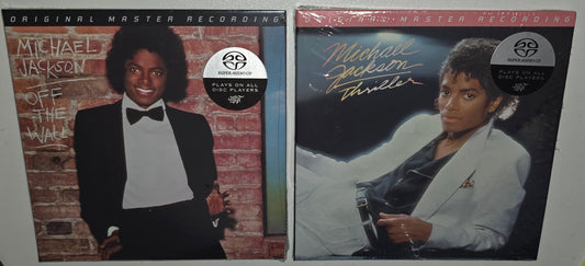 Michael Jackson - Off The Wall + Thriller (Mobile Fidelity Super Audio) (CD Lot)