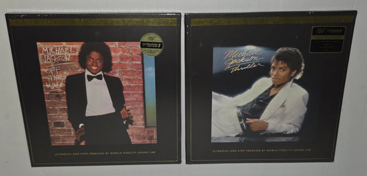 Michael Jackson - Off The Wall + Thriller (Mobile Fidelity Ultra Disc One Step) (Limited Edition Vinyl LP Lot)