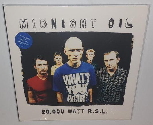 Midnight Oil – 20,000 Watt R.S.L. (2024 Reissue) (Limited Edition Blue Colour Vinyl LP)