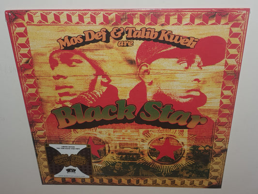 Black Star – Mos Def & Talib Kweli Are Black Star (2023 Repress) (Limited Edition Two Tone Black Star Picture Disc Vinyl LP)