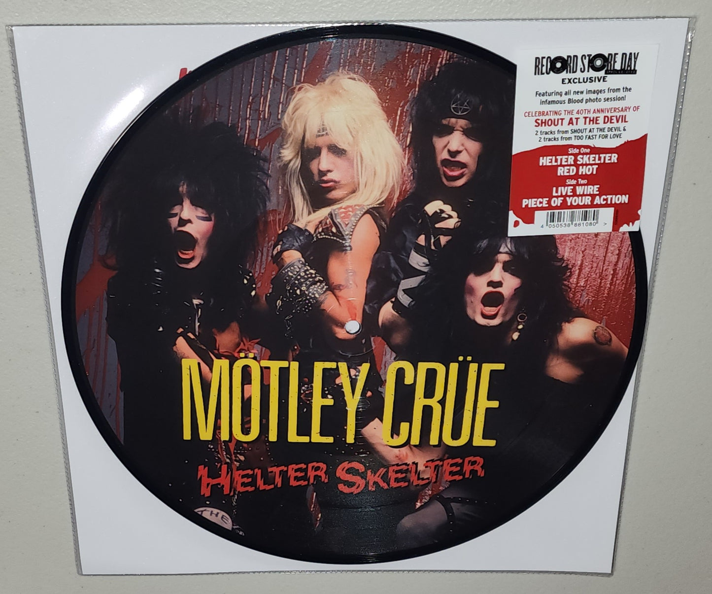 Motley Crue - Helter Skelter (2023 RSD) (Limited Edition Picture Disc Vinyl EP)