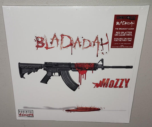 Mozzy – Bladadah (2023 RSD) (Limited Edition Red On Clear Splatter Colour Vinyl LP)