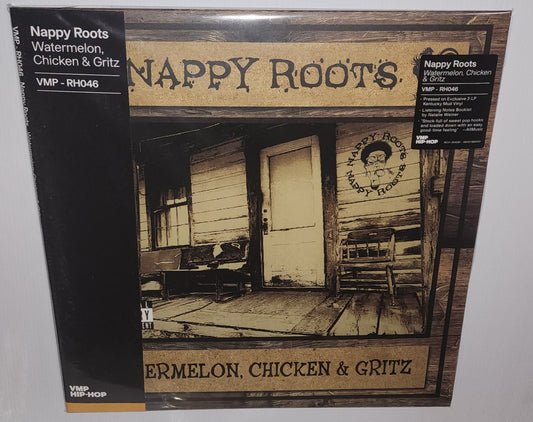 Nappy Roots – Watermelon, Chicken & Gritz (2021 Reissue) (VMP Limited Edition Kentucky Mud Brown Colour Vinyl LP)