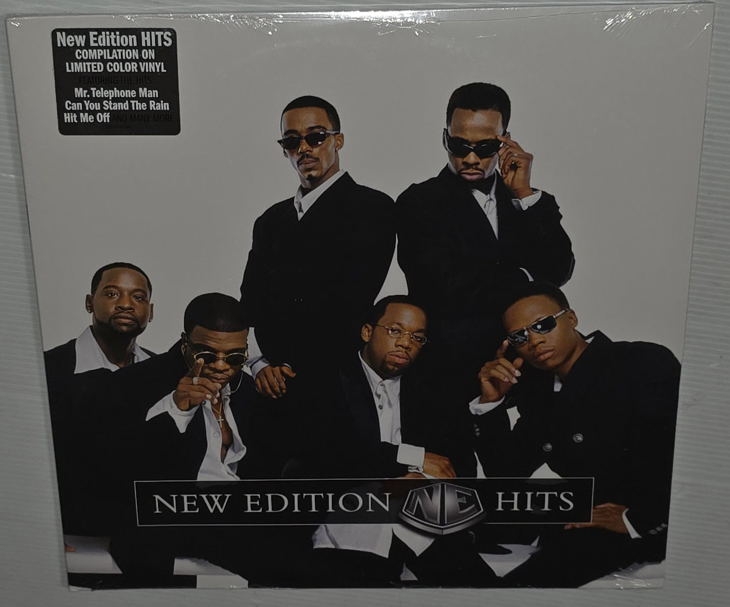 New Edition – Hits (2024) (Limited Edition Silver Colour Vinyl LP)