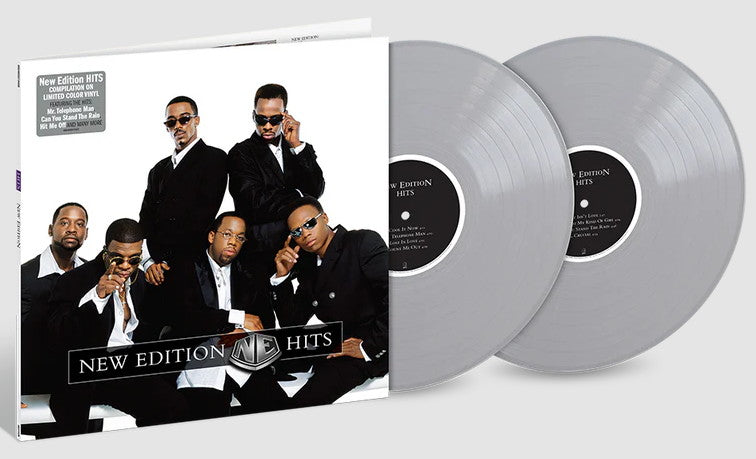 New Edition – Hits (2024) (Limited Edition Silver Colour Vinyl LP)