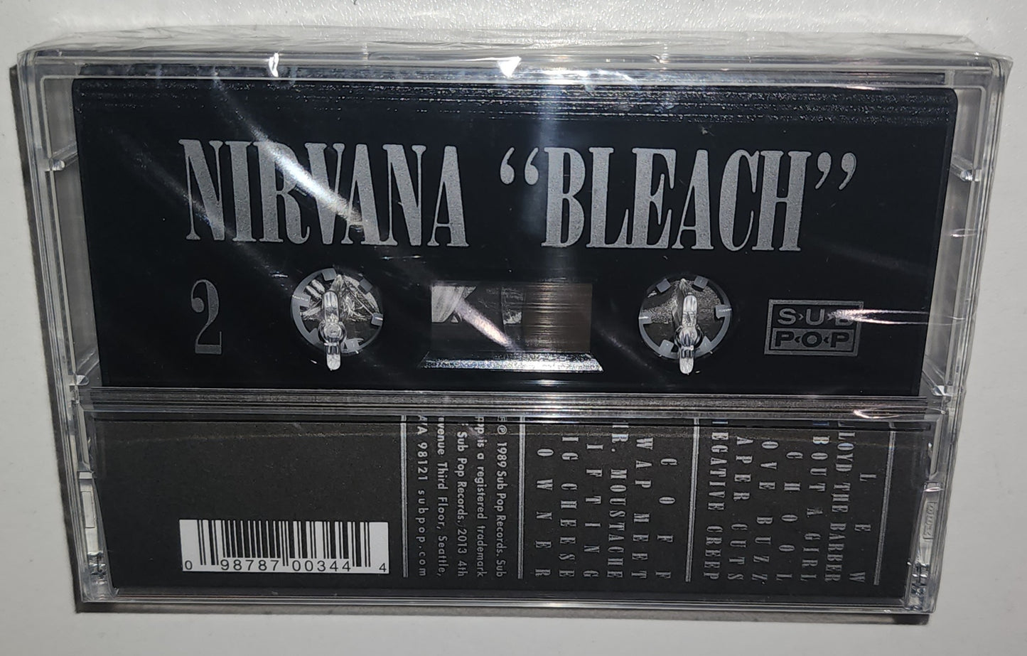 Nirvana -  Bleach (2015 Reissue) (Limited Edition Cassette Tape)