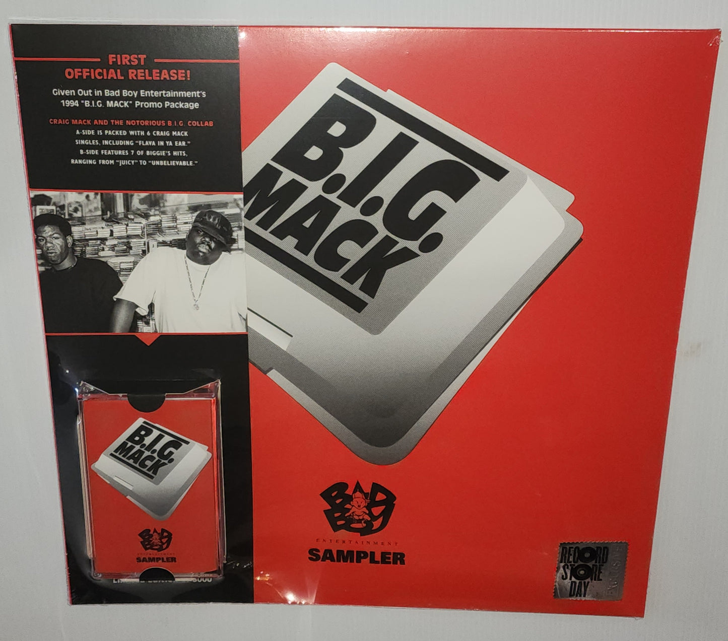 Craig Mack & The Notorious B.I.G. – B.I.G. Mack (2019 RSD) (Limited Edition Vinyl LP + Cassette Tape)