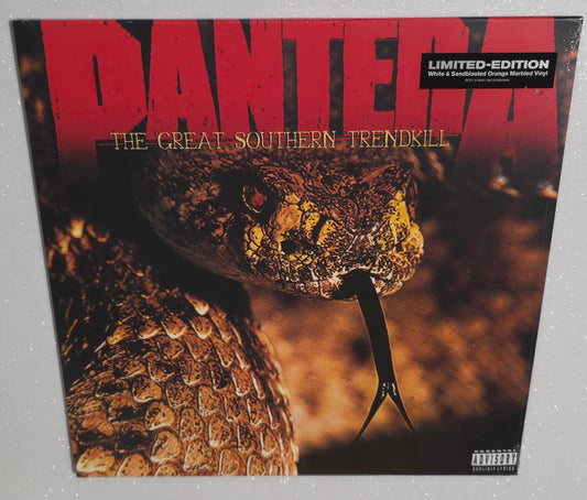 Pantera – The Great Southern Trendkill (2021) (Limited Edition White & Sandblasted Orange Marbled Colour Vinyl LP)