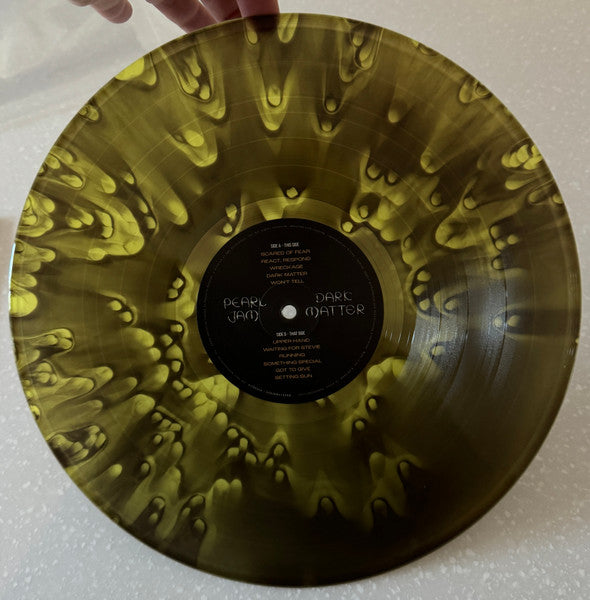 Pearl Jam – Dark Matter (2024 RSD) (Limited Edition Yellow & Black Ghostly Colour Vinyl LP)