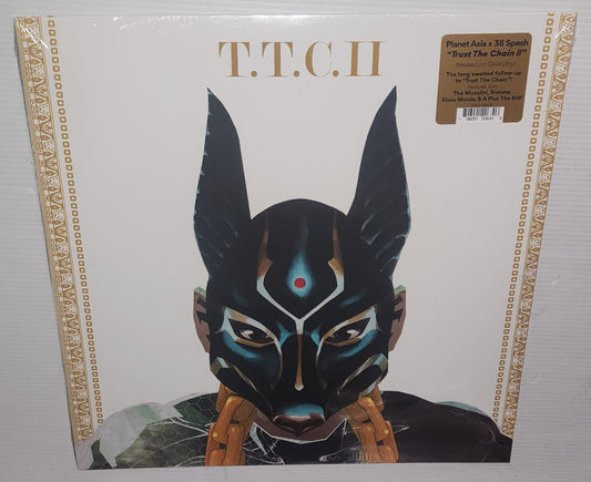 Planet Asia x 38 Spesh – Trust The Chain 2 (2024) (Limited Edition Gold Colour Vinyl LP)