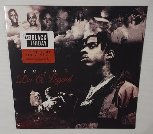 Polo G - Die A Legend (2023 BF RSD) (Limited Edition Black Ice Colour Vinyl LP)