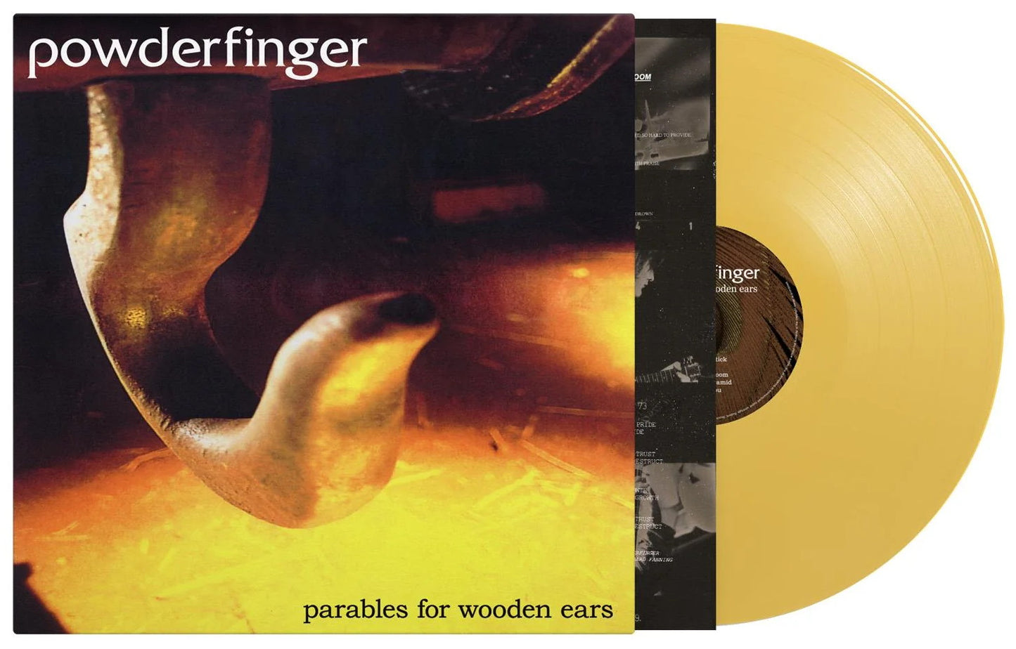 Powderfinger - Parables For Wooden Ears: 30th Anniversary (2024) (Limited Edition Saffron Yellow Colour Vinyl LP)