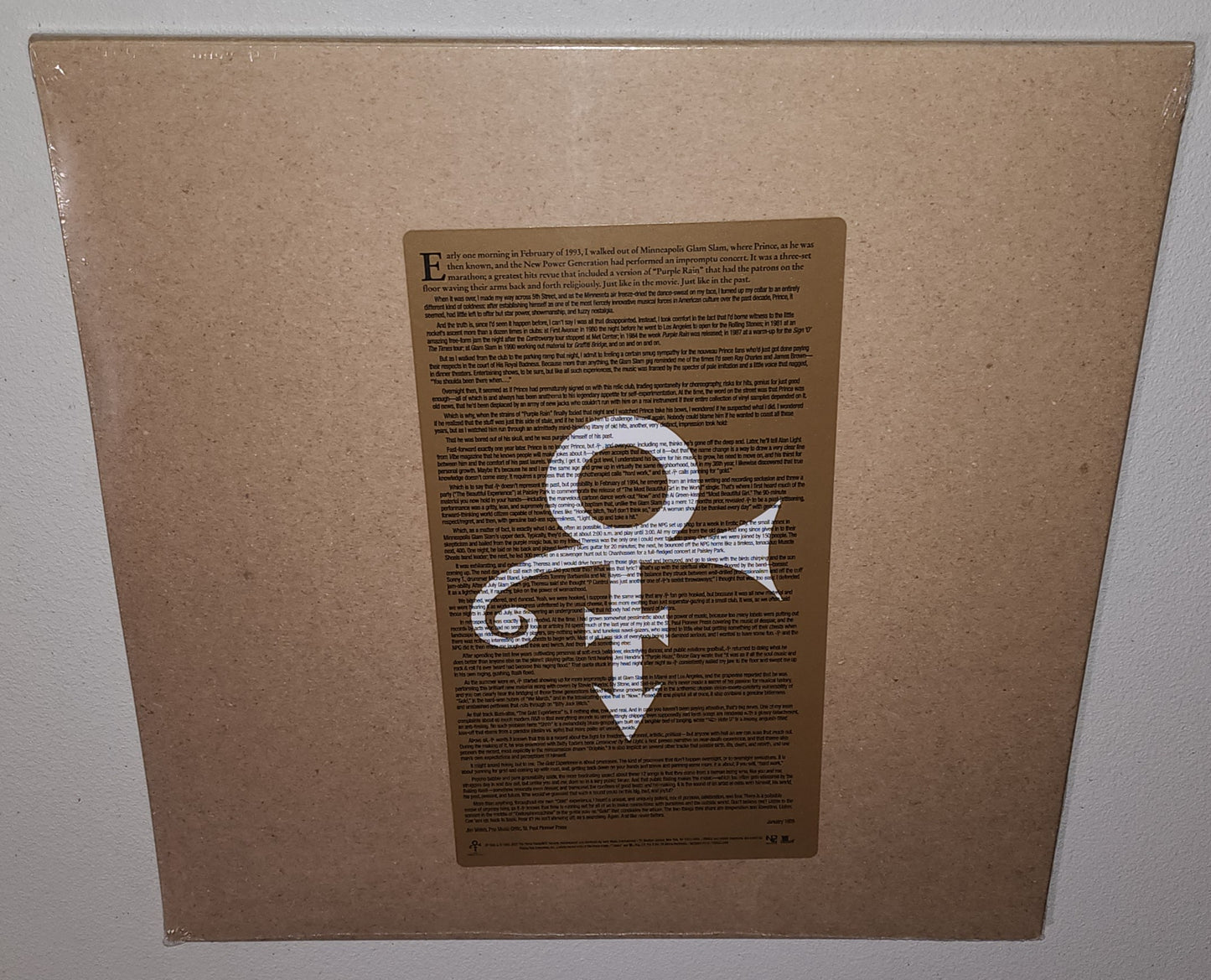 Prince - The Gold Experience (2022 RSD) (Limited Edition Translucent Gold Colour Vinyl LP)