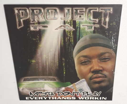 Project Pat - Mista Don't Play: Everythangs Workin' (2024 Reissue) (Limited Edition Green Colour Vinyl LP)