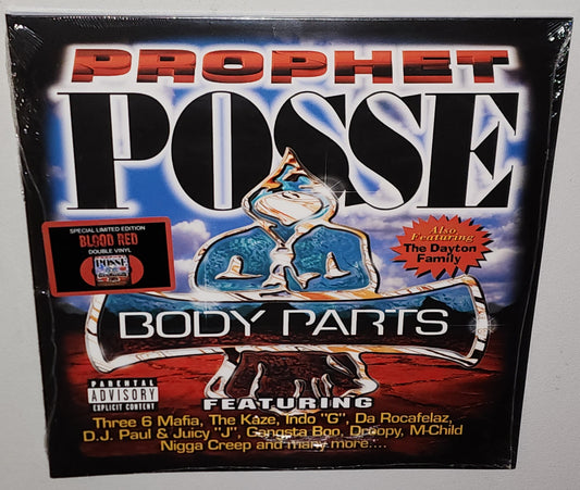 Prophet Posse - Body Parts (2022) (Limited Edition Blood Red Colour Vinyl LP)
