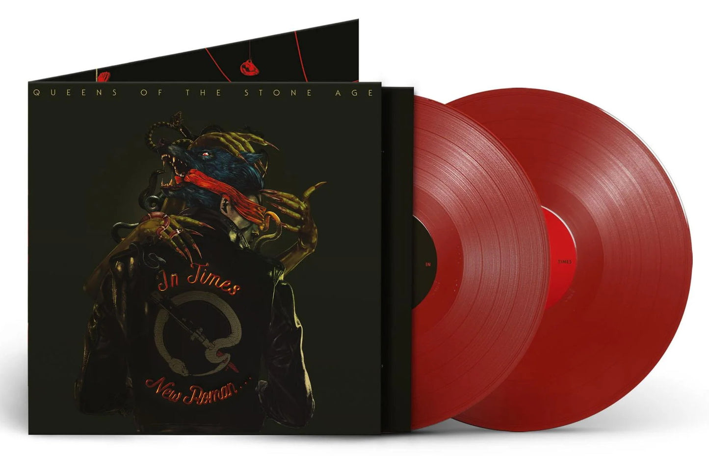 Queens Of The Stone Age – In Times New Roman... (2023) (Limited Edition Opaque Red Colour Vinyl LP)