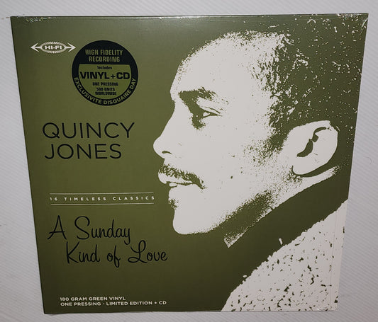 Quincy Jones - A Sunday Kind Of Love (2024 RSD) (Limited Edition Green Coloured Vinyl LP + CD)