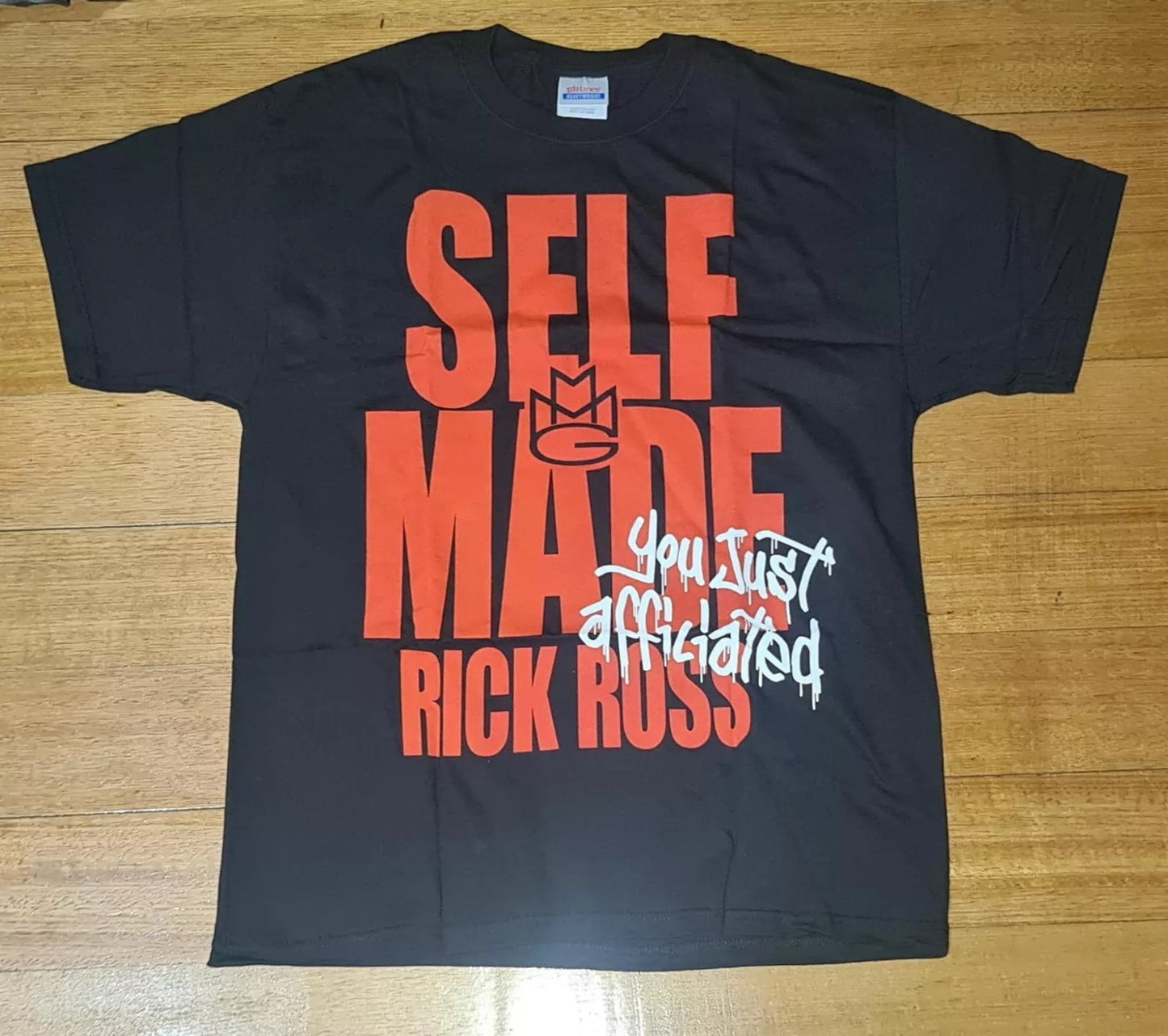 Rick Ross Maybach Music Group MMG Self Made Officially Licensed Adult Unisex T-Shirt