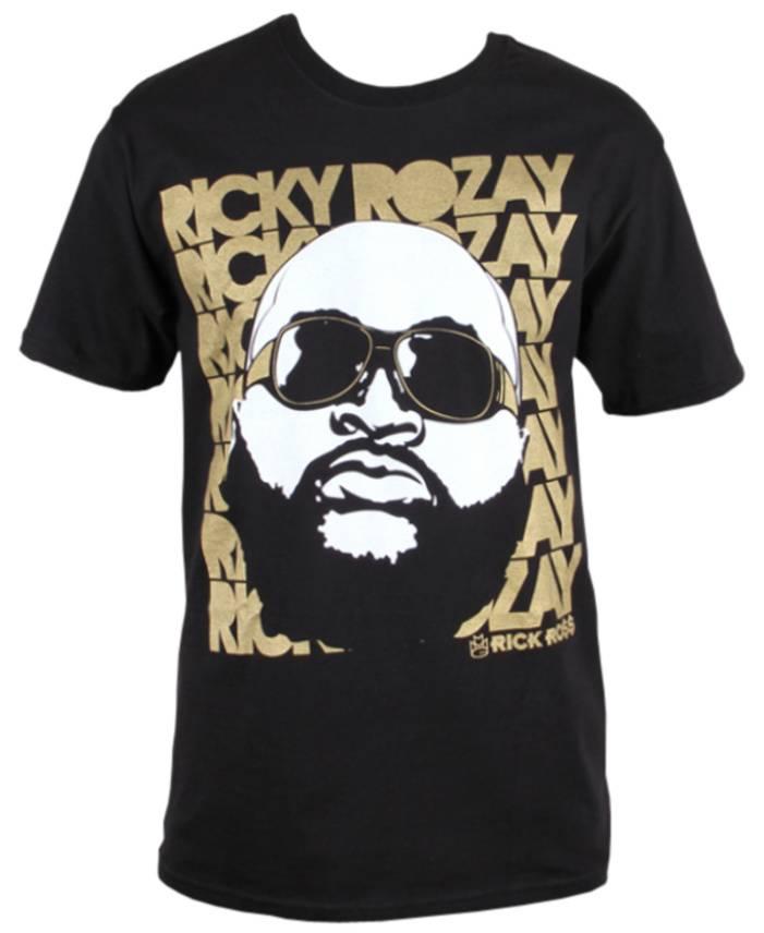 Rick Ross Ricky Rozay Repeat Officially Licensed Adult Unisex T-Shirt