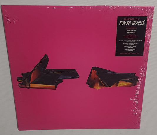 Run The Jewels - Run The Jewels 4 RTJ4 (2020) (Limited Edition Clear with Magenta Swirl Colour Vinyl LP)