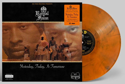 Royal Fam - Yesterday, Today, Iz Tomorrow (2025) (Limited Edition Orange & Black Smoke Colour LP)