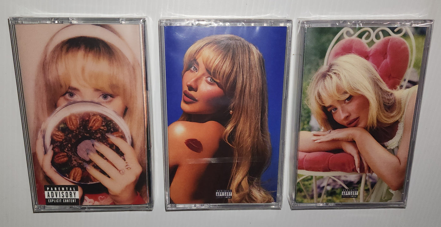 Sabrina Carpenter Cassette Tape Bundle [Short N Sweet + Fruicake]