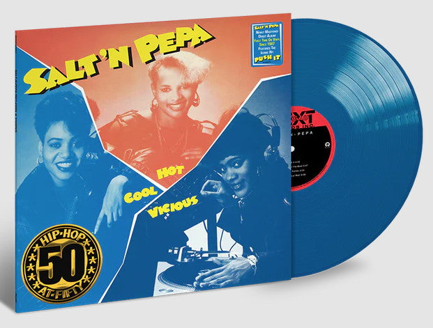 Salt-N-Pepa - Hot, Cool & Vicous (2024) (Limited Edition Aqua Color Vinyl LP)