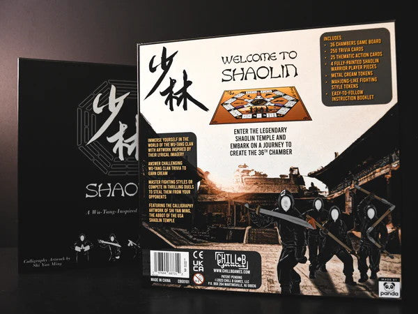 Shaolin (1st Edition) - Wu-Tang Clan Themed Board Game