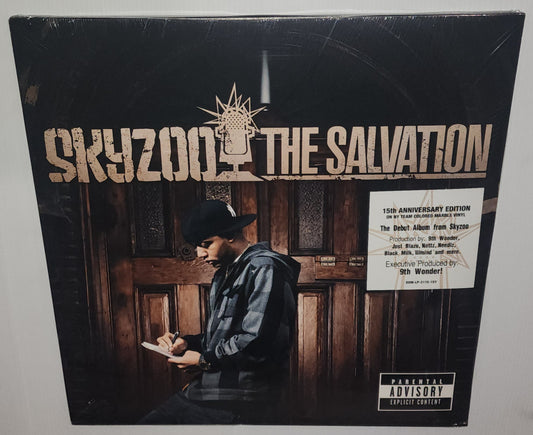 Skyzoo - The Salvation [15th Anniversary Edition] (2024) (Navy Blue & White Marbled Vinyl LP)