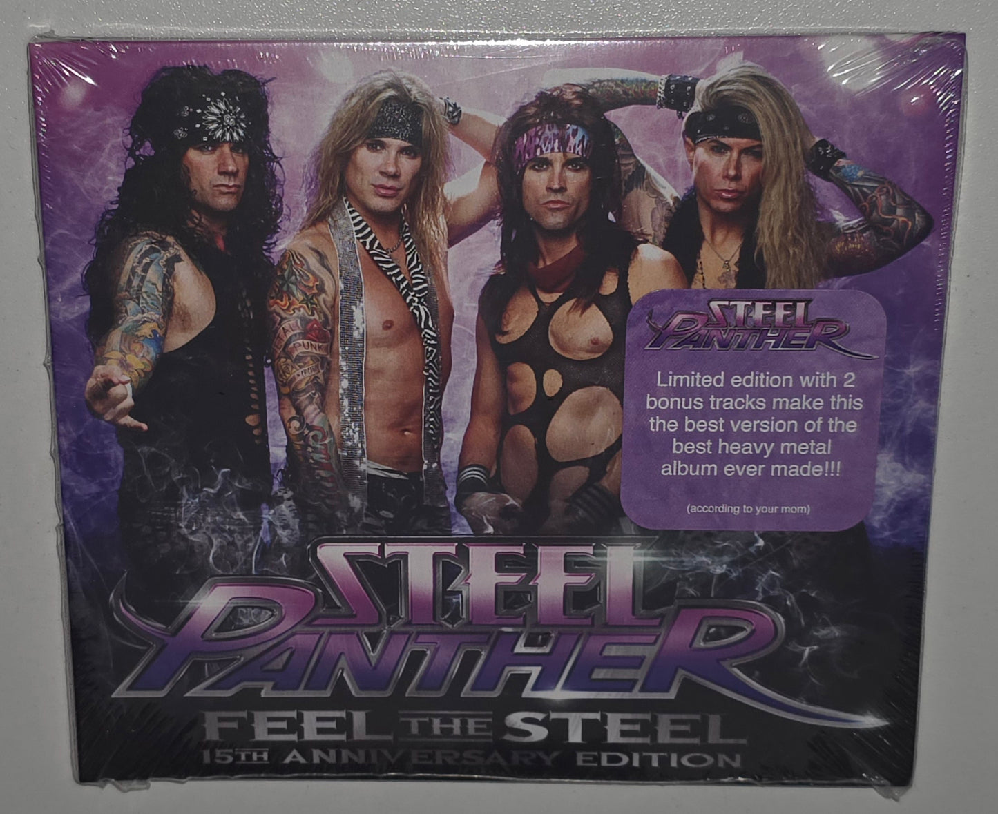 Steel Panther – Feel The Steel: 15th Anniversary Edition (2024) (CD)