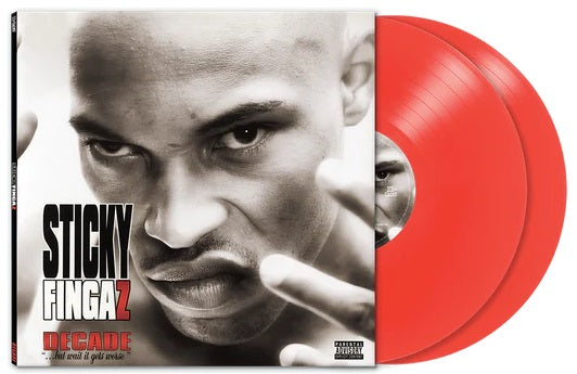 Sticky Fingaz (from ONYX) - Decade...But Wait It Gets Worse (2024) (Limited Edition Red Colour Vinyl LP) *PRE-ORDER*