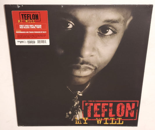 Teflon - My Will (2023 Reissue) (Limited Edition Red & Black Swirl Colour Vinyl LP)