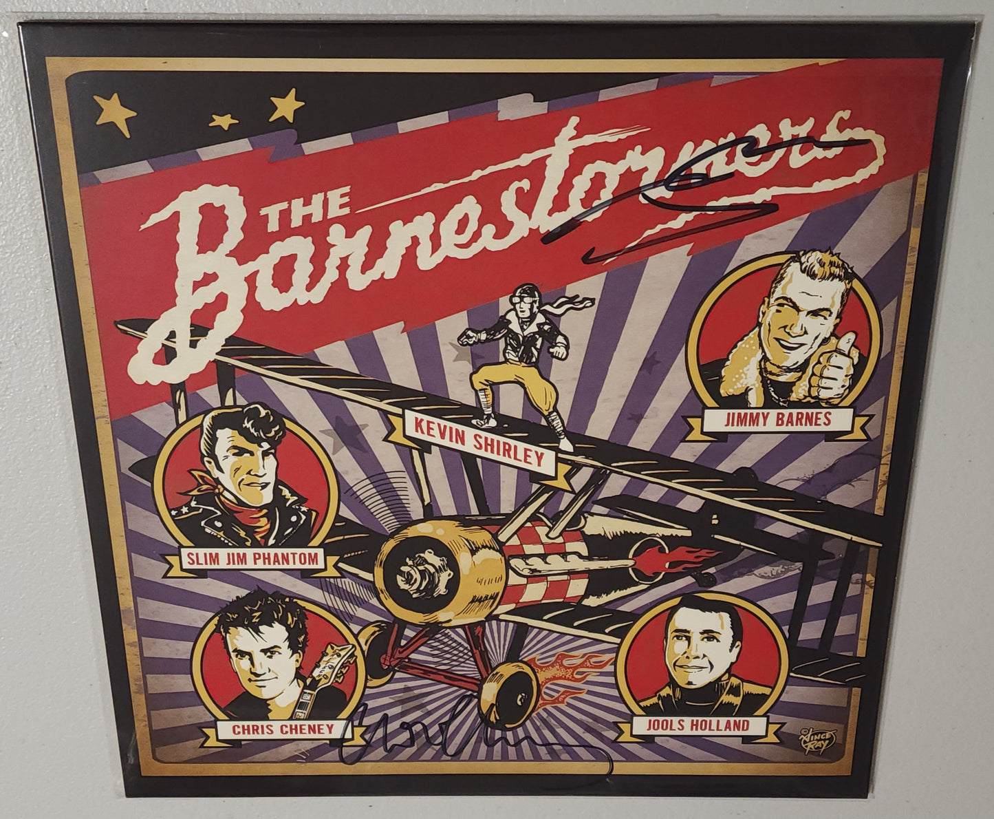 The Barnestormers – The Barnestormers *Autographed* (2023) (Limited Edition Vinyl LP)