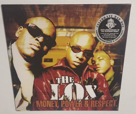 The LOX - Money Power Respect (2023 Reissue) (Limited Edition Black & White Coloured Vinyl)