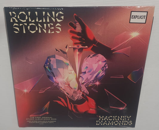 The Rolling Stones – Hackney Diamonds (2023) (Limited Edition Diamond Clear Colour Vinyl LP)