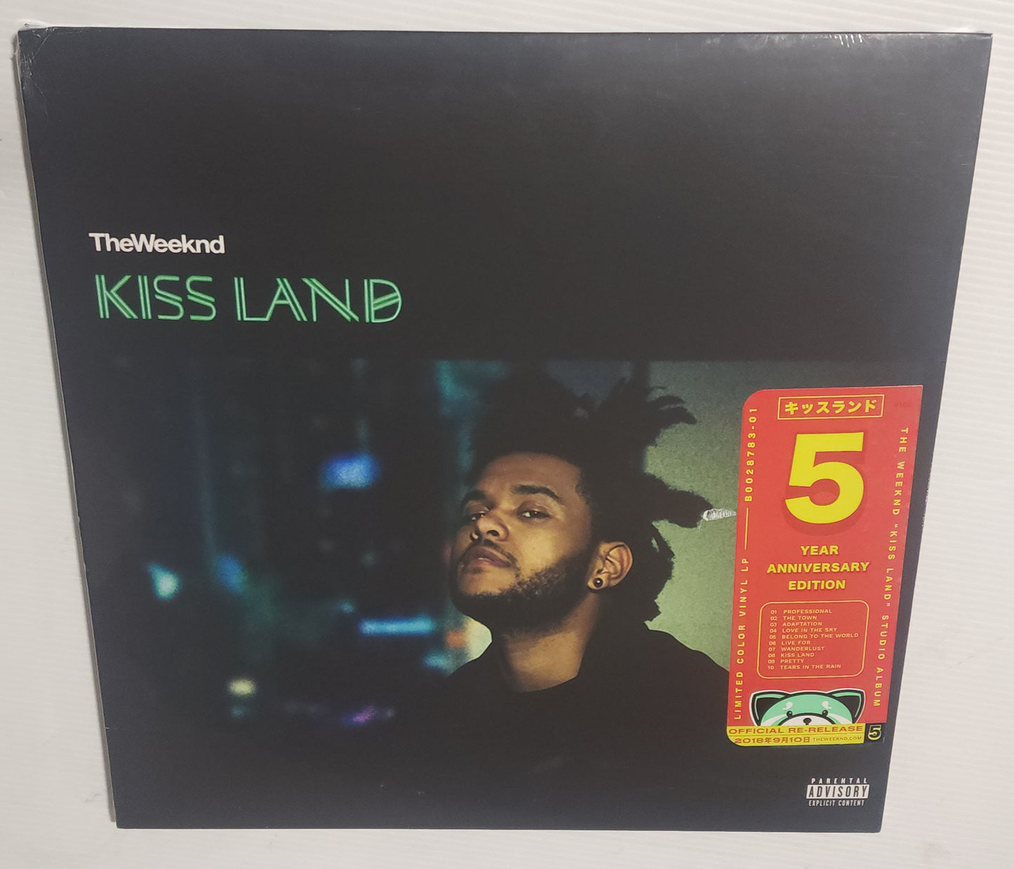 The Weeknd - Kiss Land: 5th Anniversary (2018) (Limited Edition Seaglass Colour Vinyl LP)
