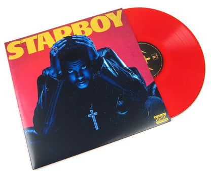 The Weeknd - Starboy (2017) (Translucent Red Colour Vinyl LP)