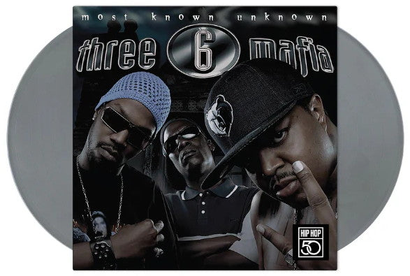 Three 6 Mafia – Most Known Unknown (2022 Reissue) (Limited Edition Silver Colour Vinyl LP)