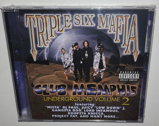 Three 6 Mafia - Underground Volume 2: Club Memphis (Repress) (CD)