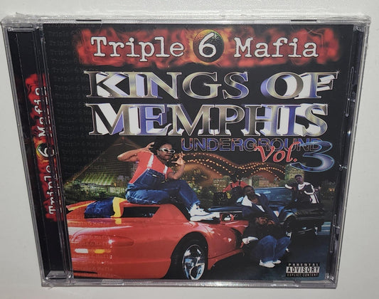 Three 6 Mafia - Underground Volume 3: Kings Of Memphis (Repress) (CD)