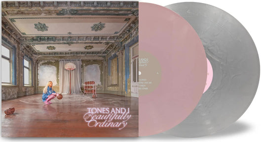 Tones & I - Beautifully Ordinary (Powder Pink and Marbled Silver Colour Vinyl LP)