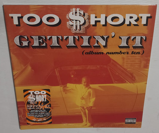 Too $hort - Gettin' It (Album Number 10) (2024 Reissue) (Limited Edition Orange Swirl Colour Vinyl LP)