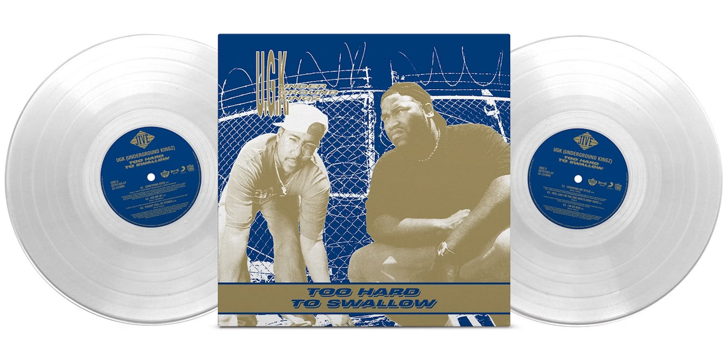 UGK – Too Hard To Swallow (Reissue) (Limited Edition Clear Vinyl LP)