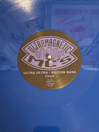 Ultramagnetic MC's – Ultra Ultra / Silicon Bass (2023 RSD) (Limited Edition Blue Colour 12" Vinyl Single)