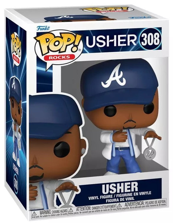 Usher Funko Pop! Rocks #309 Figurine