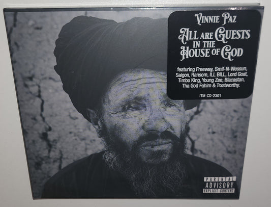 Vinnie Paz - All Are Guests In The House Of God (2023) (CD)